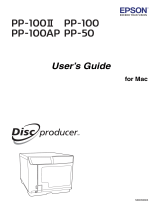 Epson Discproducer PP-100II User guide