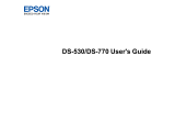 Epson DS-530 User guide