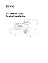 Epson PowerLite 570 Installation guide