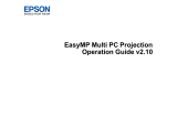 Epson PowerLite Pro G5650W Operating instructions