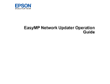 Epson PowerLite W39 Operating instructions