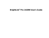 Epson BrightLink Pro 1410Wi User manual