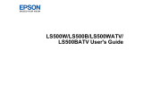 Epson Epson EpiqVision Ultra LS500B-100 User manual