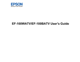 Epson EF-100B with Android TV User manual