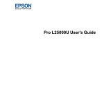 Epson Pro L25000U User manual