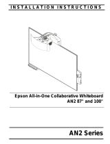 Epson 100in. All-in-one Whiteboard AN2WA100 Installation guide