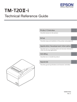 Epson TM-T20II-i Series Technical Reference
