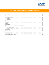 Epson TM-T70II Series User guide