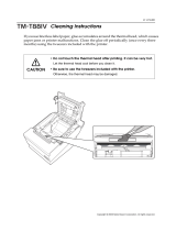 Epson TM-T88IV Restick Liner-free Compatible Operating instructions