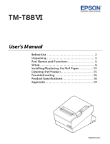Epson TM-T88VI Series User manual