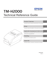 Epson TM-H2000 Technical Reference