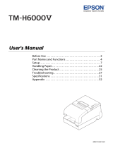 Epson TM-H6000V Series User manual
