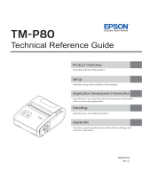 Epson Mobilink P80 Technical Reference