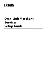 Epson OmniLink Merchant Services V3 Installation guide