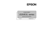 Epson E2S SCARA Robots User manual