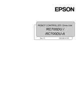 Epson RC700A Controller User manual