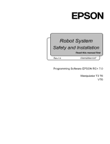 Epson T6 SCARA Robots Installation guide