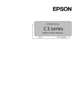 Epson C3 6-Axis Robots User manual