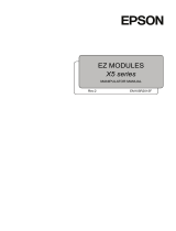 Epson EZ Modules 3-Axis Robots User manual