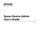 Epson Device Admin User guide