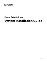 Epson Print Admin Installation guide