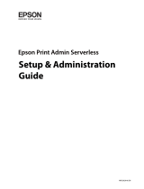 Epson Print Admin Serverless User guide