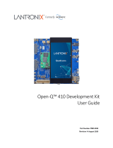 Lantronix Open-Q™ 410 Development Kit User guide