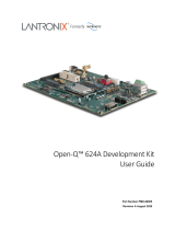 Lantronix Open-Q™ 624A Development Kit User guide