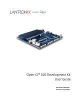 Lantronix Open-Q™ 626 µSOM Development Kit User guide