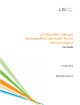 LSI MegaRAID SAS Software User guide