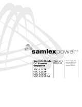 Samlexpower SEC-1223P Owner's manual
