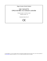 Roger CPR32-SE-BRD User manual