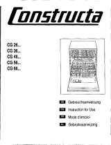 CONSTRUCTA CG 563 Owner's manual