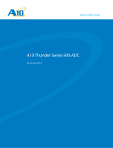 A10 Thunder series 930 Installation guide