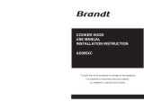 Brandt AD995XC2 User manual