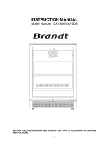 Brandt CAV50B/X User manual