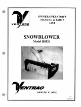 Ventrac HS520 Owner's manual