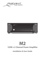 Proficient Audio Systems M2 Owner's manual