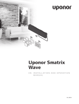 Uponor Smatrix Wave Owner's manual