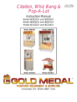 Gold Medal 2003EX User manual