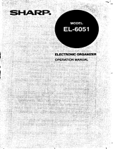 Sharp EL-6190 Owner's manual