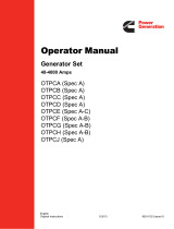 CUMMINS OTPCJ User manual