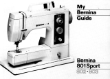 Bernina 802 Owner's manual