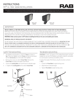 RAB Lighting PIPXL100SFNW/D10 Operating instructions