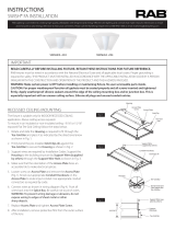 RAB Lighting SWISHFA2X2/D10/LCS Operating instructions