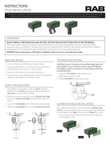 RAB Lighting FFLED52SF USA Operating instructions