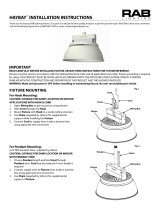 RAB Lighting R16SA Operating instructions