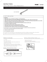 RAB Lighting PLC-9-H-850-DIR Operating instructions