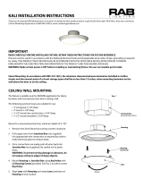 RAB Lighting KLED6R12YHC Operating instructions