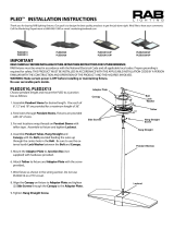 RAB Lighting PLED2X10/UP Operating instructions